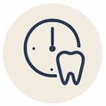 Icon Clock Tooth